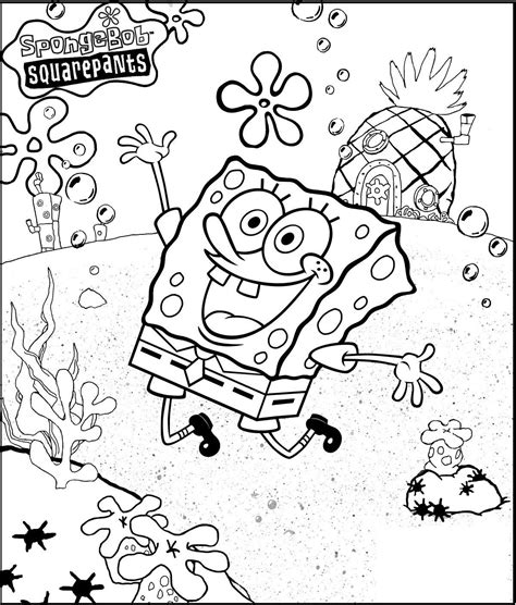 spongebob coloring pages|spongebob bikini bottom coloring pages.